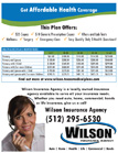 Health Plan Flyer
